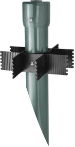 RAB MP Series 17.0 in Light Fixture Support Ground Posts Lighting Fixture Support Ground