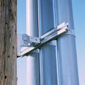 Hubbell Power Aluminum Conduit Standoff Brackets Aluminum 36 in
