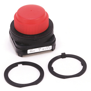 Rockwell Automation 800H Push Buttons 30.5 mm No Illumination Red