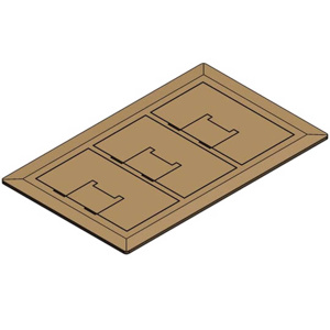 ABB Thomas & Betts E9763 Series Cover and Carpet Plates