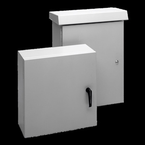 nVent HOFFMAN Wall Mount Concealed Hinge Cover Weatherpoof Enclosures Aluminum 39 x 24 x 12 in NEMA 4X
