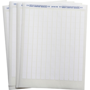 Brady Polyamide Coated Labels Nylon Cloth White