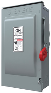 Siemens Heavy Duty Fused Disconnects 60 A NEMA 3R 600 VAC