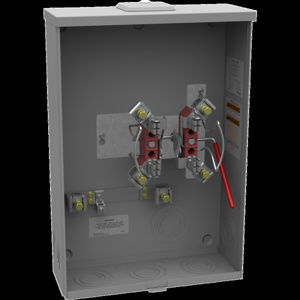 <em class="search-results-highlight">Milbank</em> Lever Bypass Ringless Meter Sockets 200 A 600 VAC OH/UG 4 Jaw 1 Position 1 Phase Ground Lug Small Closing Plate