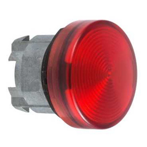 Schneider Electric Harmony™ ZB4 22 mm Pilot Light Heads Red 22 mm Illuminated
