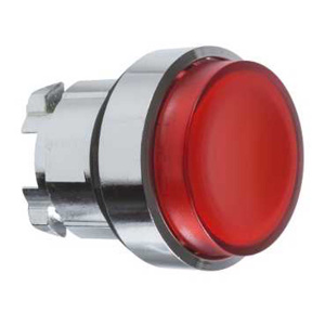 Schneider Electric Harmony™ ZB4BW Projecting Push Button Heads 22 mm IEC Illuminated Metallic Red
