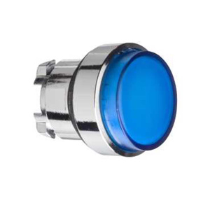 Square D Harmony™ ZB4BW Projecting Push Button Heads 22 mm IEC Illuminated Metallic Blue