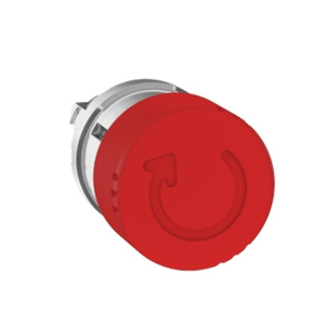 Square D Harmony™ ZB4B Push Button Heads 22 mm IEC No Illumination Metallic Red