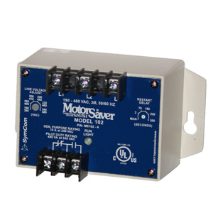 SymCom 102 Series 3-Phase Voltage Monitors 190 - 480 V