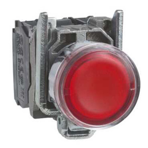 Square D Harmony™ XB4 Push Buttons 22 mm IEC Illuminated Metallic Red