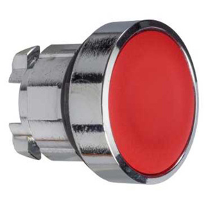 Schneider Electric Harmony™ ZB4B Push Button Heads 22 mm IEC Metallic Red