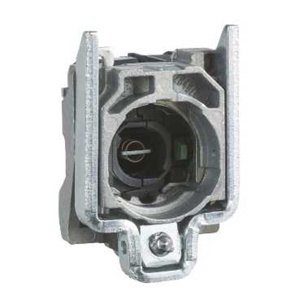 Square D ZB4 Harmony® Series Body/Contact Light Block Assemblies Clear 1 NC 22 mm Latch Mount