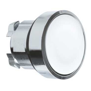 Square D Harmony® ZB4B Push Button Heads 22 mm White IEC 22mm Metal