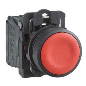 Square D Harmony™ XB5 Complete Push Button Operators 22 mm IEC Nonmetallic Red