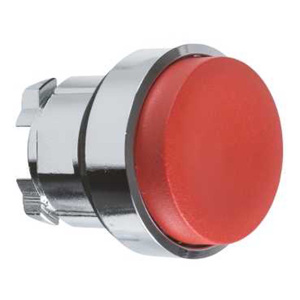 Square D Harmony™ ZB4B Push Button Heads 22 mm IEC Metallic Red