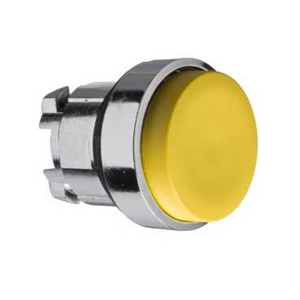 Square D Harmony™ ZB4B Push Button Heads 22 mm IEC Metallic Yellow