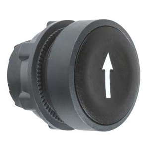 Square D Harmony™ ZB5AA Flush Push Button Heads 22 mm No Illumination Plastic [Down Arrow] Green