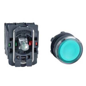 Square D Harmony™ XB5 Push Buttons 22 mm Illuminated Green