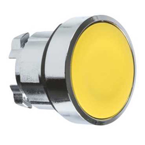 Square D Harmony® ZB4B Push Button Heads 22 mm Yellow IEC 22mm Metal