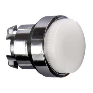 Schneider Electric Harmony™ ZB4BW Projecting Push Button Heads 22 mm IEC Illuminated Metallic White
