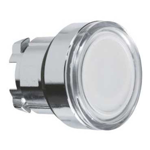 Square D Harmony® ZB4B Illuminated Push Button Heads 22 mm White IEC 22mm Metal