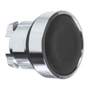 Square D Harmony® ZB4B Push Button Heads 22 mm Black IEC 22mm Metal