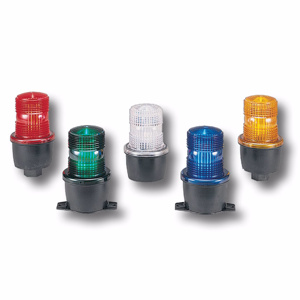 Federal Signal LP3T StreamLine® Series Low Profile Strobe Lights Red 120 VAC 4,000 hrs NEMA 4X