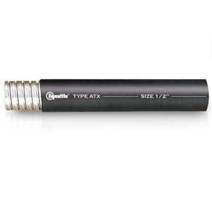 Generic Brand ATC / HCX Series Extreme Temperature Metallic Liquidtight <em class="search-results-highlight">Conduit</em> 1-1/4 in 50 ft Black