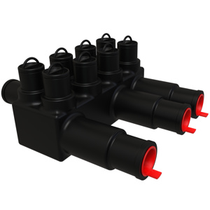 nVent Utilco Pedestal Multi-tap Connectors 2 AWG - 750 kcmil 13 Port