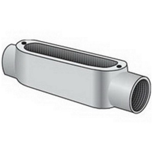 Appleton Emerson Spec 5 Type C Conduit Bodies Malleable Iron 1-1/2 in No Cover or Gasket