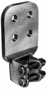Hubbell Power HDSF Series Stud-to-Flat Bar Connectors