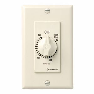 Intermatic FD Series Timer Switch Springwound 20/10/10 A Almond