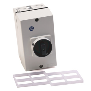 Rockwell Automation 198E Plastic Enclosure with Black Operating Handle For 140M-C