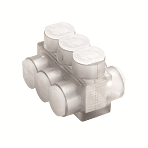 Burndy Multi-tap Connectors Two Sided 8 - 2/0 AWG 6 Port