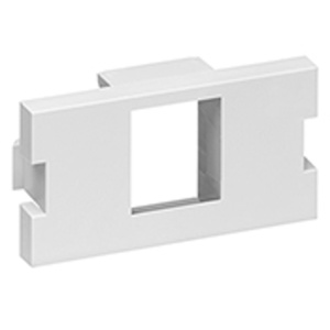 Leviton 41291-1M QuickPort® Series Multimedia Outlet System Faceplate Module Inserts Plastic