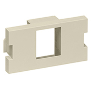 Leviton 41291-1M QuickPort® Series Multimedia Outlet System Faceplate Module Inserts Plastic