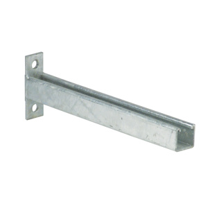 ABB Thomas & Betts <em class="search-results-highlight">Strut</em> Channel Cantilever Half-slot Brackets Straight Steel Gold Galvanized