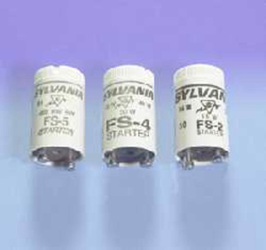 Sylvania FS Series Replacement Fluorescent Starters 4/6/8 W