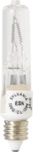 Sylvania Super Q® Ecologic® Series Single End Quartz Lamps T12 100 W Miniature Candelabra (E11)