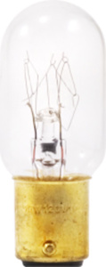 Sylvania Decorative Incandescent Flame Lamps F15 25 W Medium (E26)