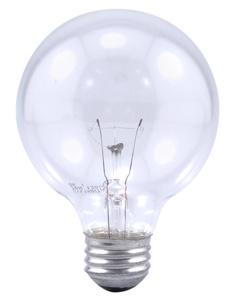 Sylvania G25 Incandescent Lamps 120 V 25 W 165 lm 2850 K Medium