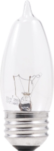 Sylvania Décor Double Life Blunt Tip Ecologic® Series Incandescent Decorative Candle Lamps B10 40 W Medium (E26)