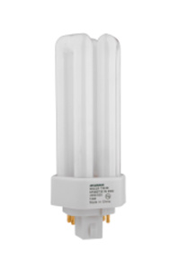Sylvania Dulux® T/E/IN Ecologic Series Compact Fluorescent Lamps Triple Twin Tube (TTT) CFL 4-pin GX24q-3 2700 K 26 W