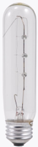 Sylvania T10 Series Incandescent Tubular Lamps T10 40 W Medium (E26)