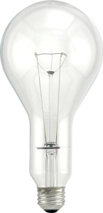 Sylvania PS30 Incandescent Lamps 120 V 300 W 5870 lm 2850 K Medium