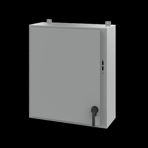 nVent HOFFMAN A25 Wall Mount Hinged Preferred Cutout N12 Disconnect Enclosures with POWERGLIDE Handle 36 x 32 x 12 in Continuous Hinge, Removable Door Steel NEMA 12/13