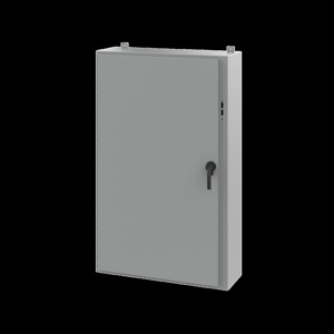 nVent HOFFMAN A25 Wall Mount Hinged Preferred Cutout N12 Disconnect Enclosures with POWERGLIDE Handle 60 x 38 x 12 in Continuous Hinge, Removable Door Steel NEMA 12/13