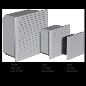 nVent HOFFMAN D85 TFP10 Composite N12 Side Mount Enclosure Filter Fans TFP Side-mount Series Composite